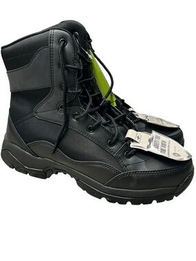 Interceptor Men's Force 6" Steel Toe Tactical Boots NWT 10 Wide Work Combat